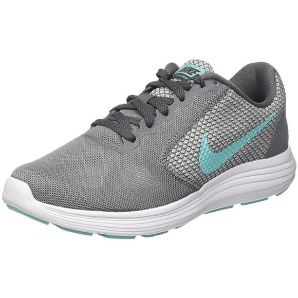 Nike Womens Revolution 3 819303-018 Gray Running Shoes Sneakers 7.5 - Picture 1 of 9
